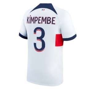 Paris Saint-Germain Presnel Kimpembe #3 Replika Udebanetrøje 2023-24 Kortærmet